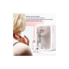 Mini Makeup Beauty Fridge With Mirror
